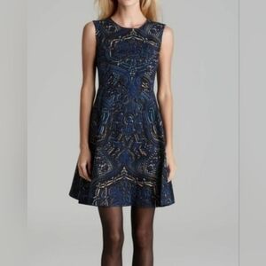 NANETTE LEPORE Size 6, Made in NYC, Back zipper, Lined, 77.5% Cotton, 22.5% Silk